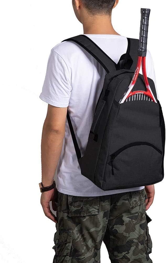 Professional Tennis and Pickleball Bag - Durable Waterproof Backpack for Rackets, Balls, and Paddles