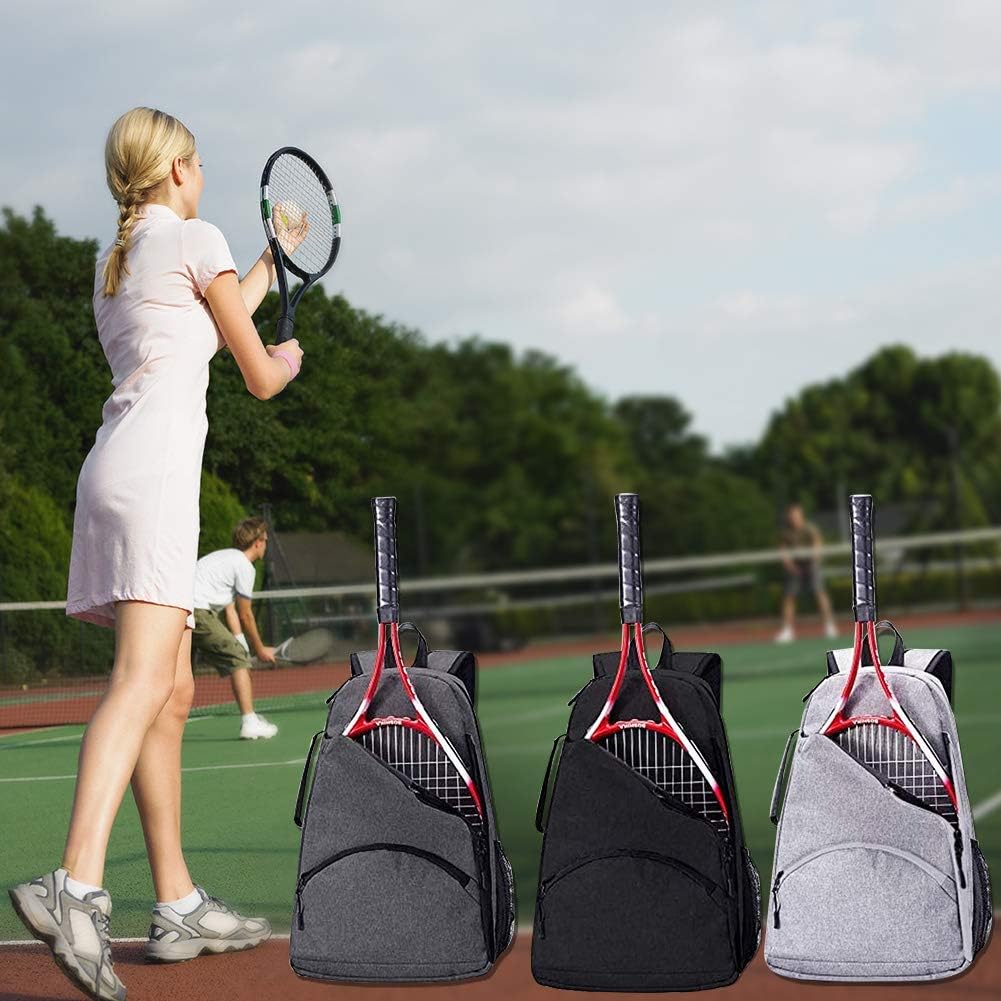Professional Tennis and Pickleball Bag - Durable Waterproof Backpack for Rackets, Balls, and Paddles