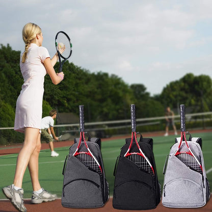 Professional Tennis and Pickleball Bag - Durable Waterproof Backpack for Rackets, Balls, and Paddles